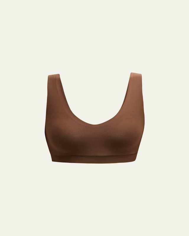 Soft Stretch Padded Crop Top Soft B